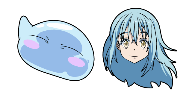 That Time I Got Reincarnated as a Slime Rimuru Tempest and Slimecustom cursor pack