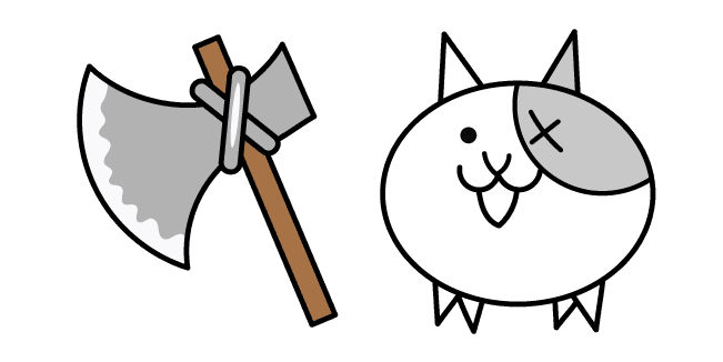 The Battle Cats Axe Catcustom cursor pack