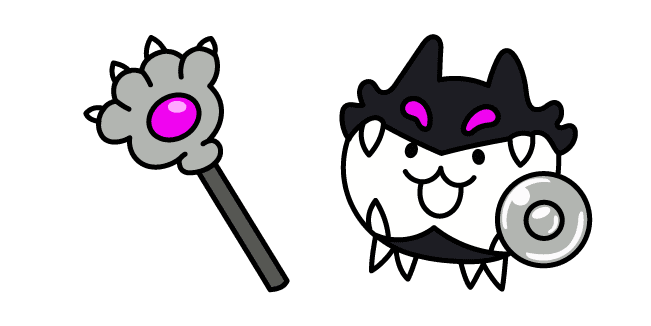 The Battle Cats Dark Catcustom cursor pack