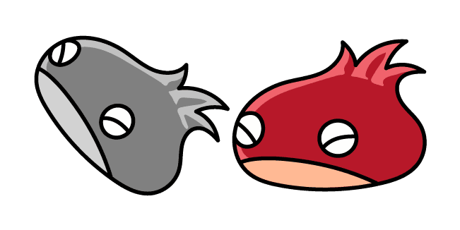 The Battle Cats Red Marron and Red MarronCC custom cursor pack