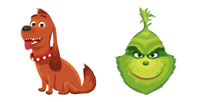 The Grinch and Maxcustom cursor pack