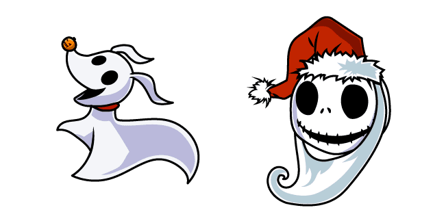 The Nightmare Before Christmas Jack and Zerocustom cursor pack