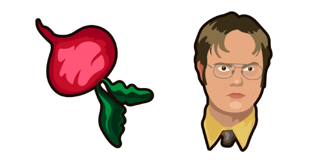 The Office Dwight Schrutecustom cursor pack