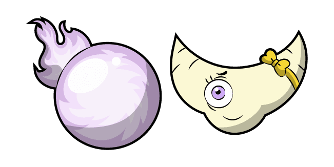 The Owl House Moon Girl and Magic Ballcustom cursor pack