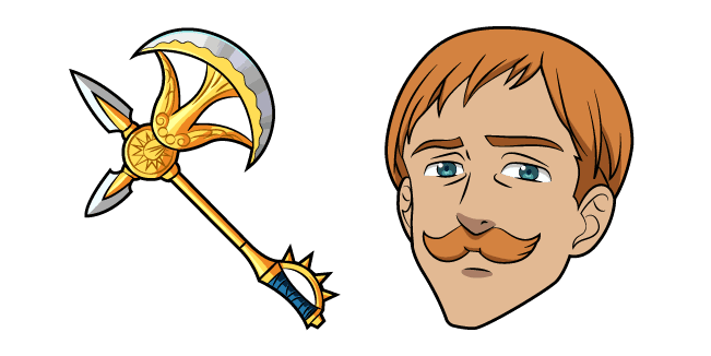 The Seven Deadly Sins Escanor Divine Axe Rhittacustom cursor pack