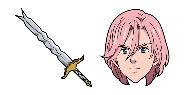 The Seven Deadly Sins Gilthunder and Swordcustom cursor pack