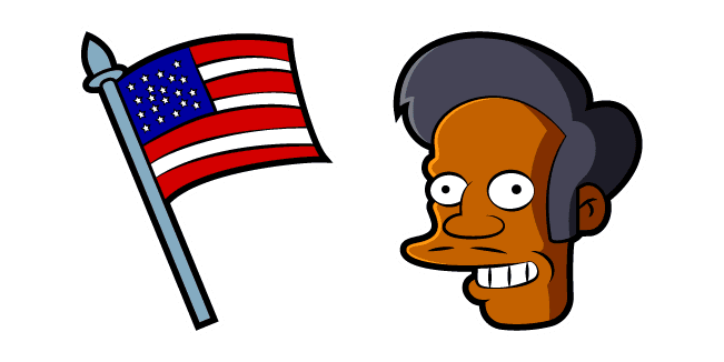 The Simpsons Apu Nahasapeemapetiloncustom cursor pack