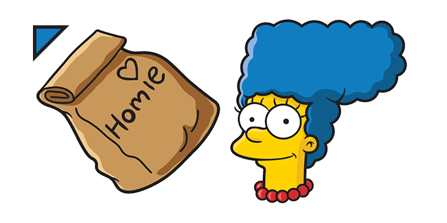 The Simpsons Marge Homie Dinnercustom cursor pack