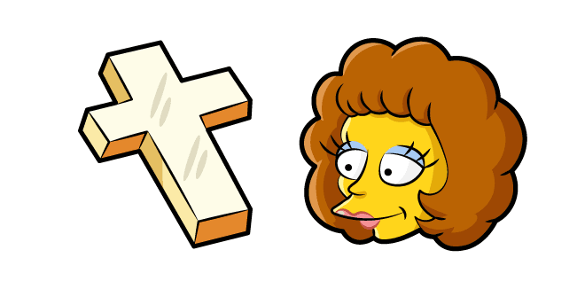 The Simpsons Maude Flanderscustom cursor pack