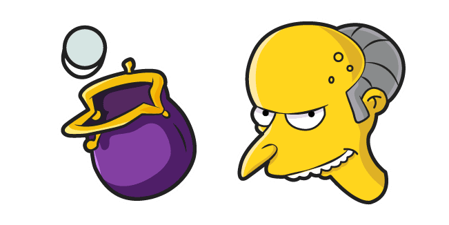 The Simpsons Mr. Burns Walletcustom cursor pack