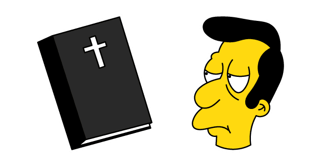 The Simpsons Reverend Lovejoycustom cursor pack