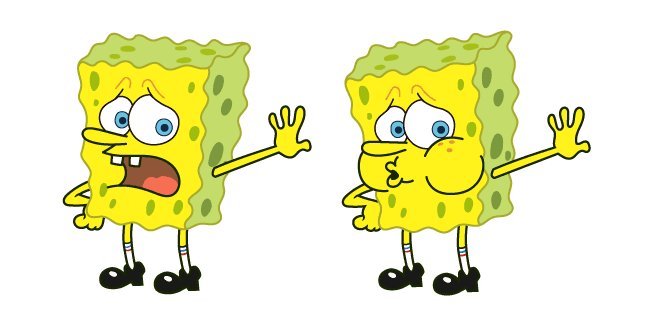 Tired Spongebobcustom cursor pack