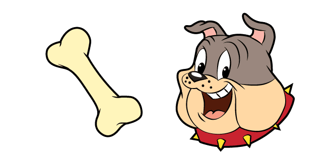 Tom and Jerry Spike Bulldogcustom cursor pack