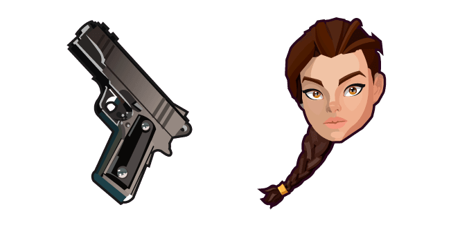 Tomb Raider Reloaded Lara Croftcustom cursor pack