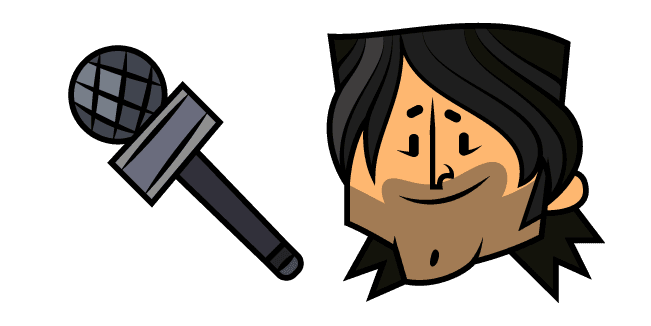 Total Drama Chris McLean and Miccustom cursor pack