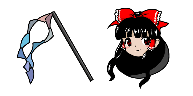 Touhou Project Reimu Hakureicustom cursor pack