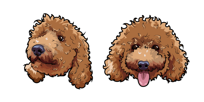 Toy Poodle Dogcustom cursor pack