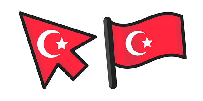 Turkey Flagcustom cursor pack