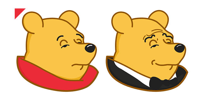 Tuxedo Winnie the Poohcustom cursor pack