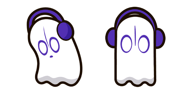 Undertale Napstablookcustom cursor pack