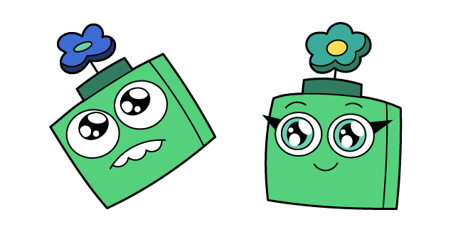 Unikitty! Nostromoo and Green Momcustom cursor pack