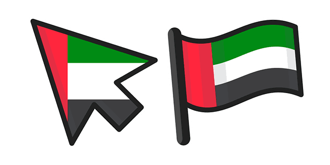 United Arab Emirates Flagcustom cursor pack