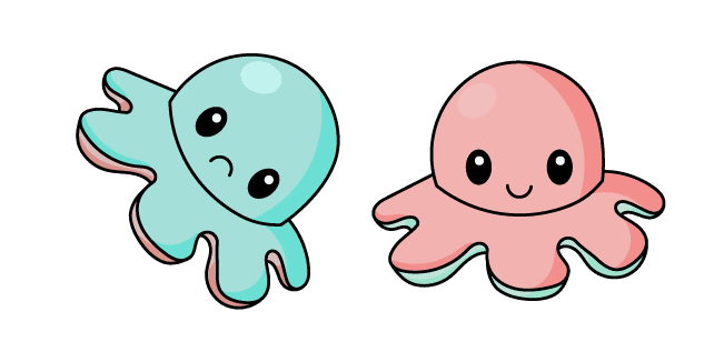 VSCO Girl Octopus Changelingcustom cursor pack