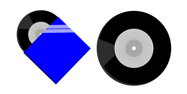 Vinyl Recordcustom cursor pack