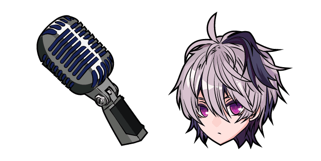 Vocaloid Flower and Microphonecustom cursor pack