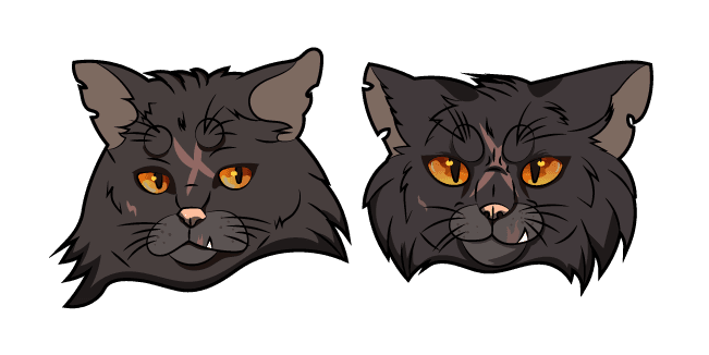 Warrior Cats Yellowfangcustom cursor pack