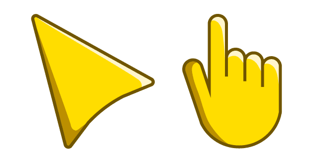 Yellowcustom cursor pack