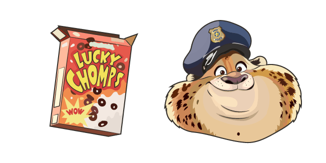 Zootopia Officer Clawhausercustom cursor pack