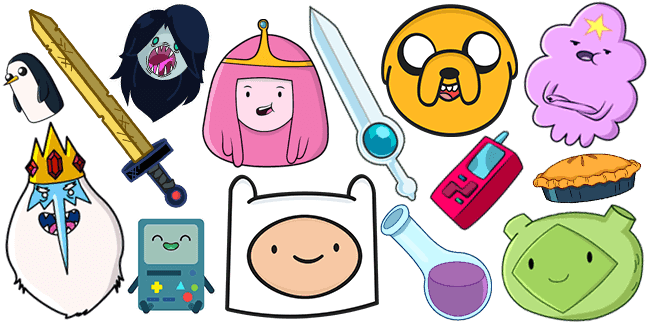 Adventure Time cursor collection