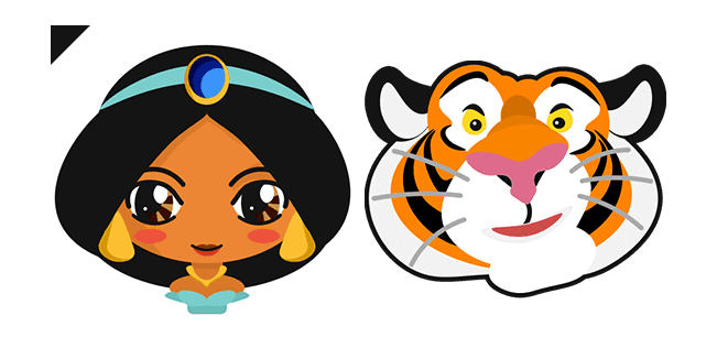 Aladdin Jasmine Princess and Rajahcustom cursor pack