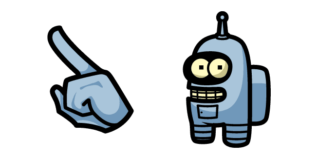 Among Us Bender Charactercustom cursor pack