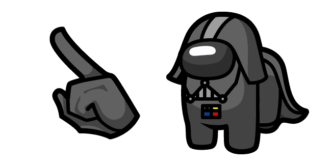 Among Us Darth Vader Charactercustom cursor pack