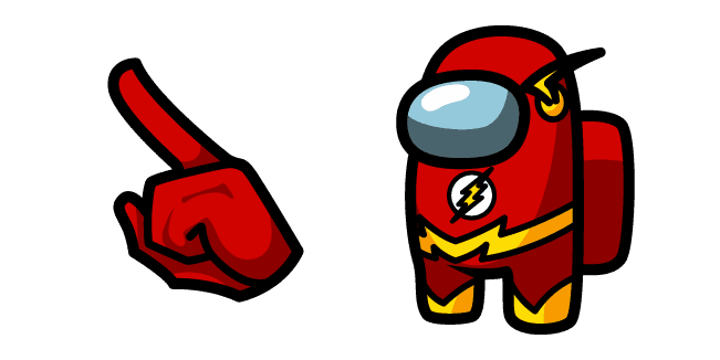 Among Us Flash Charactercustom cursor pack