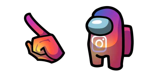 Among Us Instagram Charactercustom cursor pack