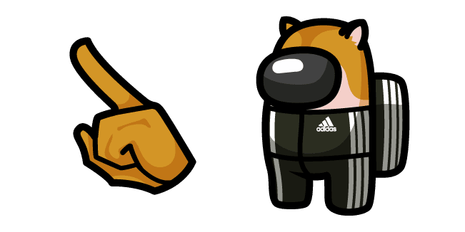 Among Us Meme Adidas Doge Charactercustom cursor pack