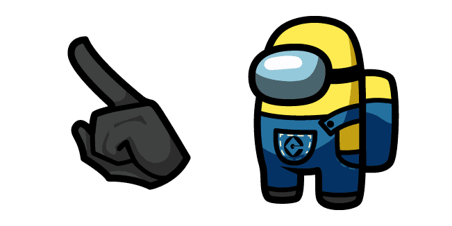 Among Us Minion Charactercustom cursor pack