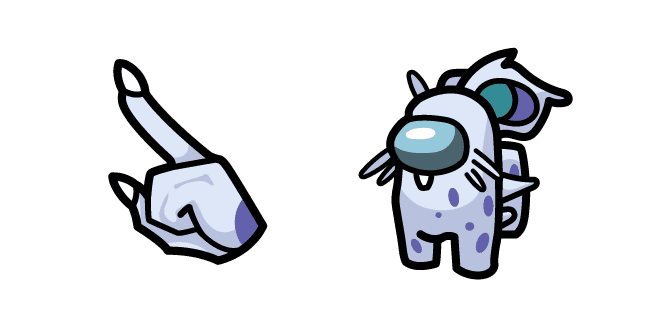 Among Us Pokemon Nidoran Charactercustom cursor pack