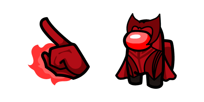 Among Us Scarlet Witch Charactercustom cursor pack