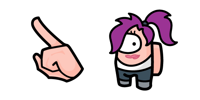 Among Us Turanga Leela Charactercustom cursor pack