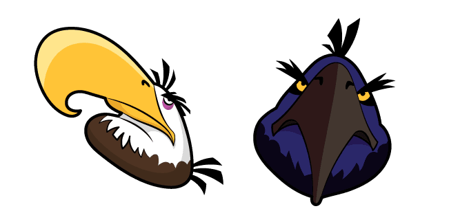 Angry Birds Mighty Eagle and Space Eaglecustom cursor pack