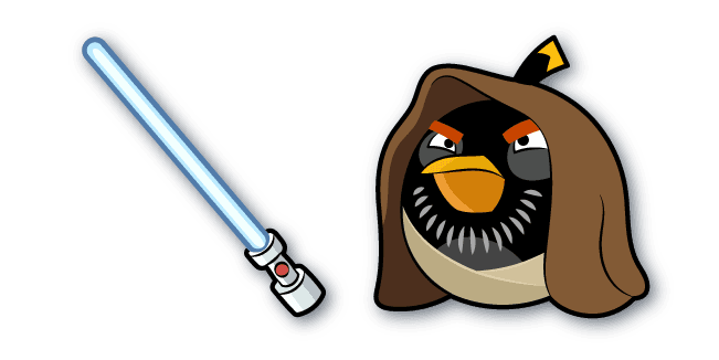 Angry Birds Star Wars Obi-Wan Kenobicustom cursor pack