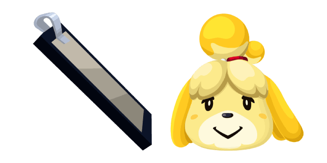 Animal Crossing Isabellecustom cursor pack