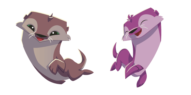 Animal Jam Ottercustom cursor pack