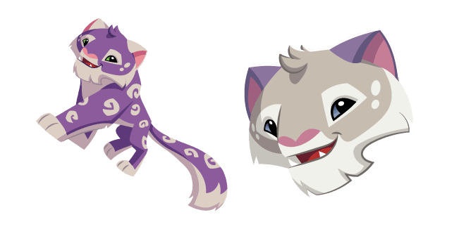 Animal Jam Snow Leopardcustom cursor pack