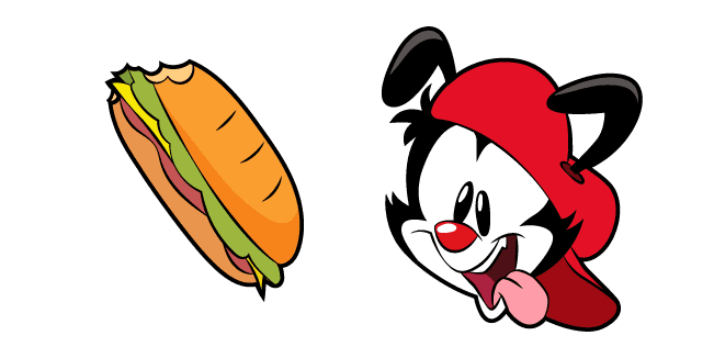 Animaniacs Wakko Warner and Sandwichcustom cursor pack