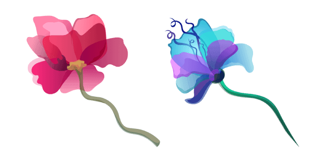 Aquarelle Flowercustom cursor pack